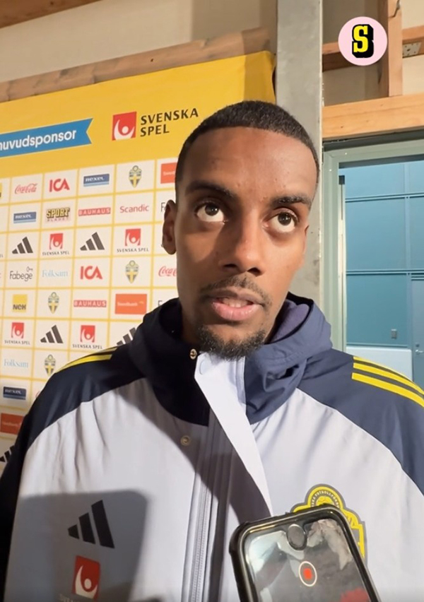 伊萨克狠批全队:瑞典世预赛垫底,没人配得上及格分!