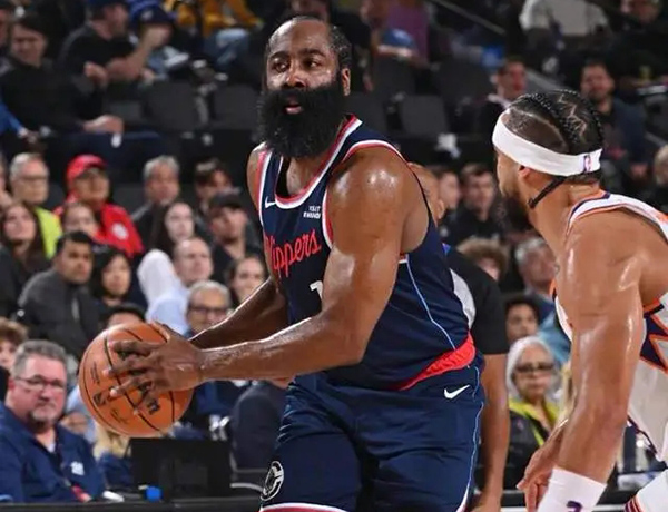 快船129-102大胜太阳，哈登30+7+7引领团队复苏