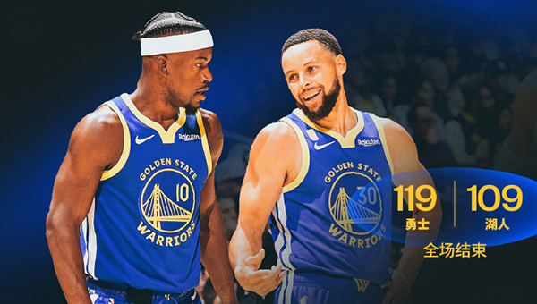 勇士119-109击败湖人，东契奇43+12+9难救主，库里23分
